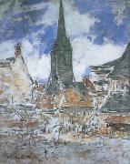 Claude Monet The Bell-Tower of Saint-Catherine at Honfleur Sweden oil painting artist
